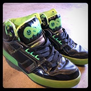 COPY - Osiris NYC 83 Green Slime Style Size 10 Skate Shoe